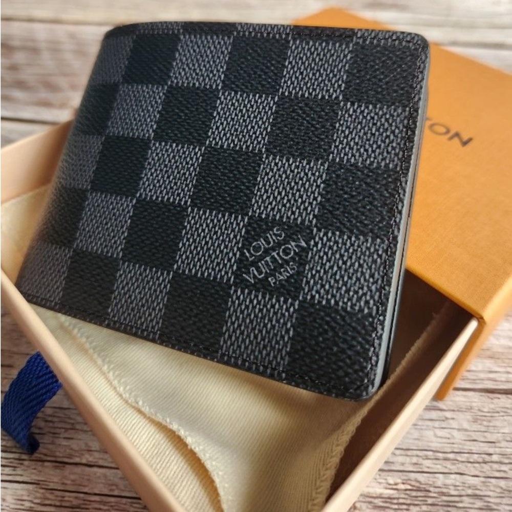 Louis Vuitton Slender Wallet Damier Graphite
